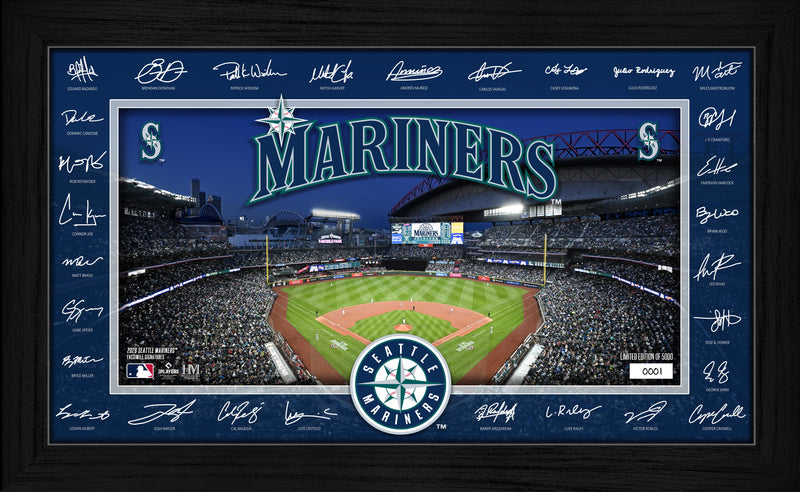 Highland Mint Seattle Mariners 2026 Signature Field Frame - Limited Edition /5,000