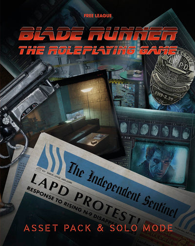 Free League Blade Runner RPG Asset Pack & Solo Mode
