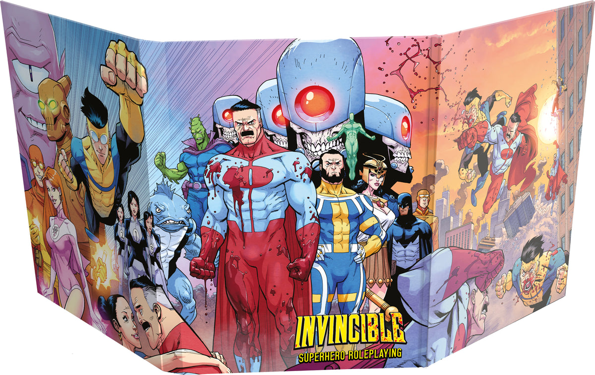 Invincible: Superhero Roleplaying GM Screen