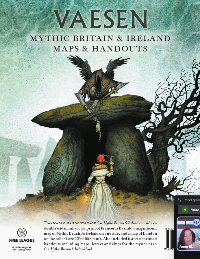Vaesen - Nordic Horror: Maps & Handouts Pack - Mythic Britain & Ireland