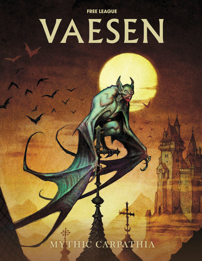 Vaesen - Nordic Horror Roleplaying Mythic Carpathia Hardcover