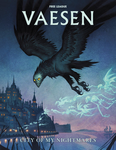 Vaesen Nordic Horror Roleplaying City of My Nightmares Hardcover Campaign Book