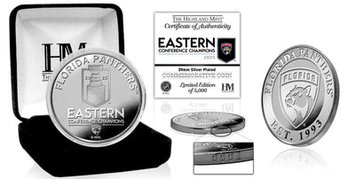 Highland Mint Florida Panthers 2025 NHL Eastern Conference Champions Silver Coin - Limited Edition /5,000