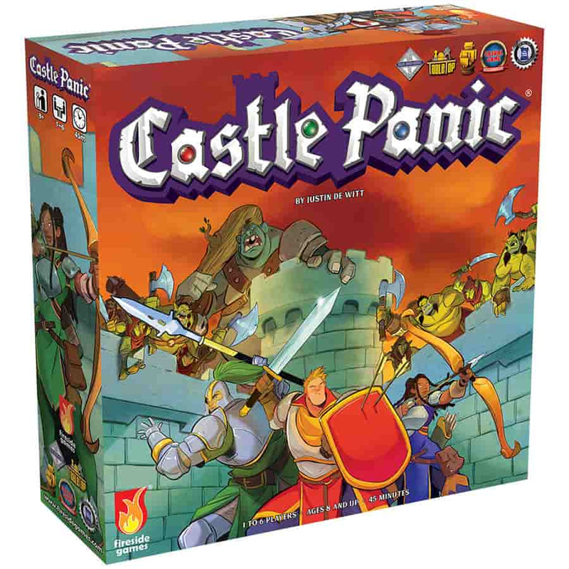 Fireside Games Castle Panic (Second Edition) - Cooperative Tower Defense Board Game