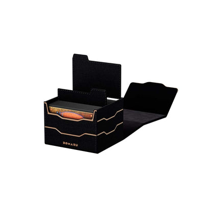 Gatherers' Tavern Domaru Armory Horizon 100+ Deck Box - Obsidian