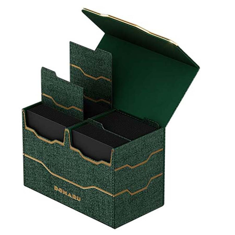 Gatherers' Tavern Domaru Armory Vertex Duo 200+ Deck Box - Malachite