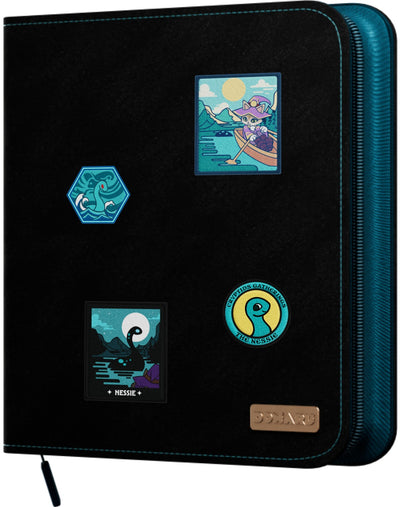 Gatherers' Tavern DOMARU Binder Cryptids Collection Turquoise Loch 12-Pocket Binder