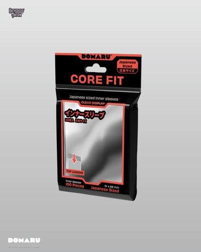 DOMARU Core Fit Japanese Size Inner Sleeves 100ct