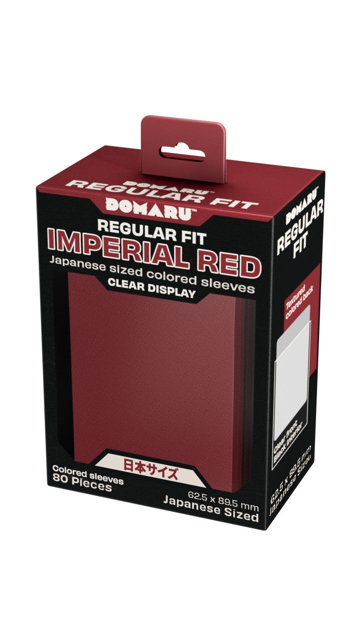 Gatherers' Tavern Sleeves: Regular Fit Japanese - Imperial Red 100CT