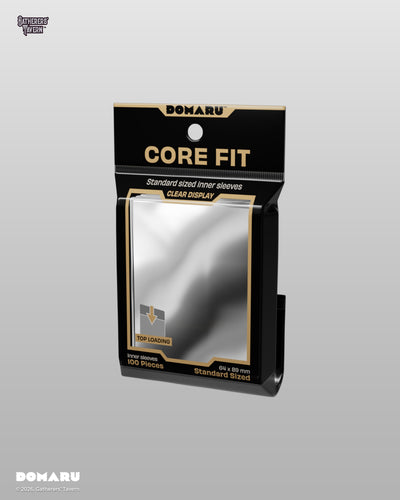 Gatherers' Tavern DOMARU Core Fit Standard Sized Inner Sleeves Clear 100ct