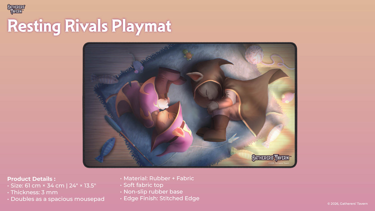 Gatherers' Tavern : Cinnamon Resting Rivals Playmat