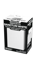 Gatherers' Tavern : Domaru Regular Fit Standard Sized Card Sleeve 100ct- Sanctum White