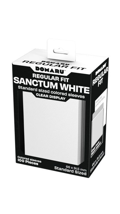 Gatherers' Tavern DOMARU Regular Fit Standard Sleeves Sanctum White 100ct