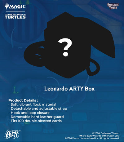 2026 Gatherers' Tavern Magic: The Gathering x Teenage Mutant Ninja Turtles Leonardo ARTY Box