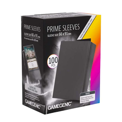 Gamegenic Prime Sleeves - Black (100 Count)