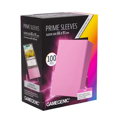 Gamegenic Prime Sleeves (100 Count) - Pink