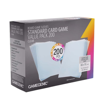 Gamegenic Prime Sleeves Standard Card Game Value Pack (200 Count)