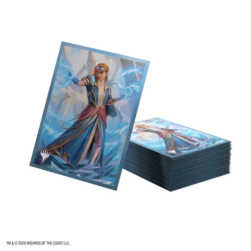 Gamegenic Magic: The Gathering Reality Fracture Premium Art Sleeves - Chandra, Chill of Compliance (105 Count)