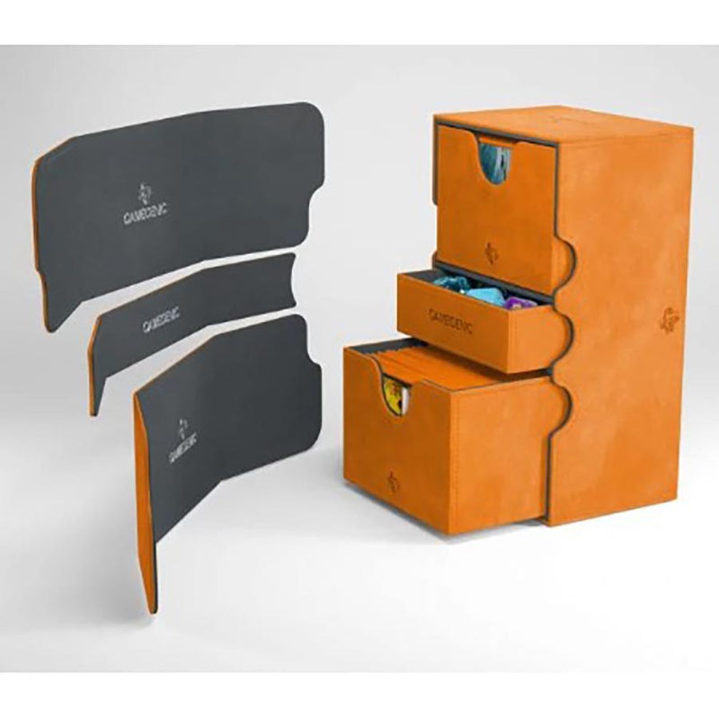 Gamegenic Stronghold 200+ XL Convertible Deck Box - Orange