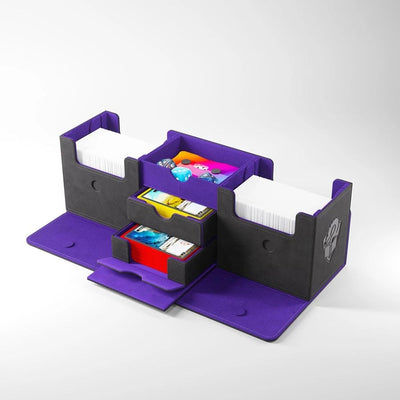 Gamegenic The Academic 266+ XL Deck Box - Black/Purple