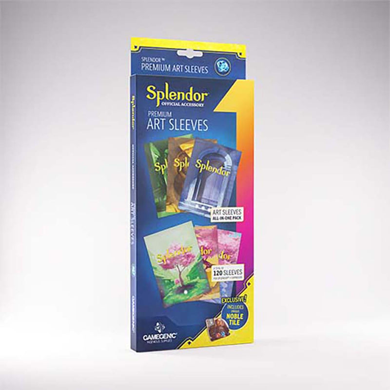 Gamegenic Splendor Premium Art Sleeves (120 Count) - With Noble Tile