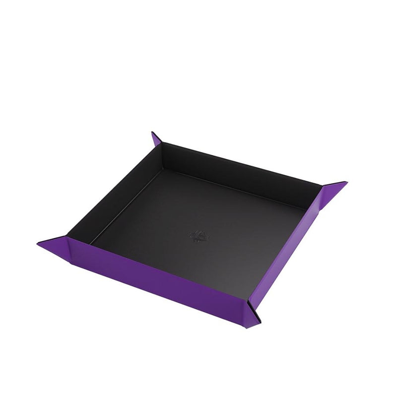 Gamegenic Magnetic Dice Tray Square - Black/Purple