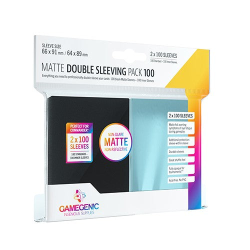 Gamegenic - Matte Double Sleeving Pack 100