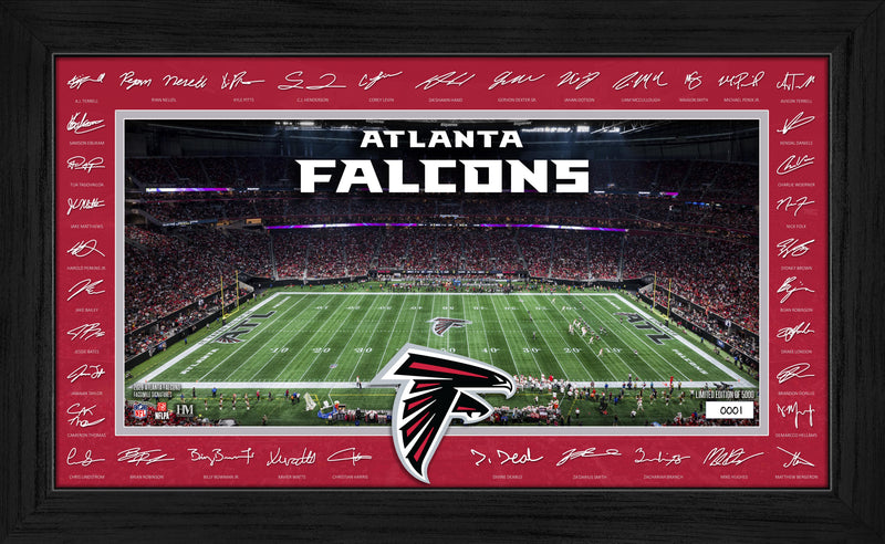 Highland Mint Atlanta Falcons 2026 Signature Gridiron Frame - Limited Edition /5,000