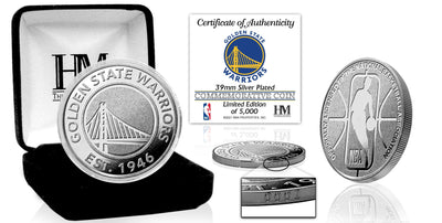 Highland Mint Golden State Warriors Silver Coin - Limited Edition /5,000