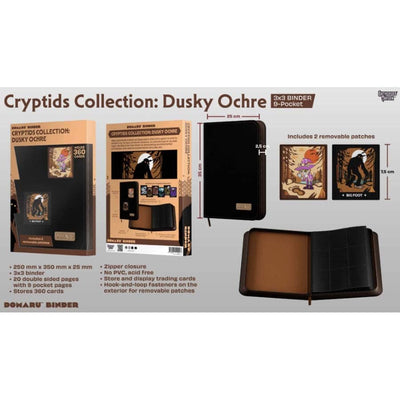 Gatherers' Tavern Cryptids Collection 9-Pocket Binder - Dusky Ochre