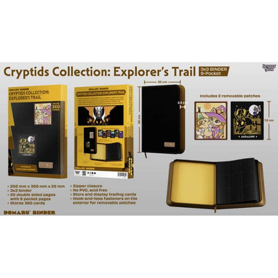 Gatherers' Tavern Cryptids Collection DOMARU 9-Pocket Binder - Explorer's Trail