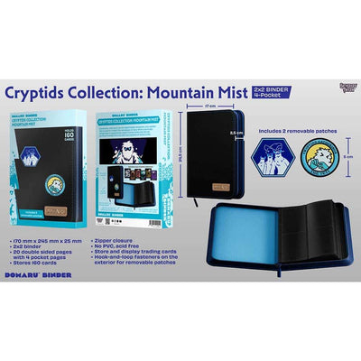 Gatherers' Tavern Domaru 4-Pocket Binder - Cryptids Collection Mountain Mist