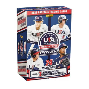2026 Panini Prizm Stars & Stripes USA Baseball Blaster Box