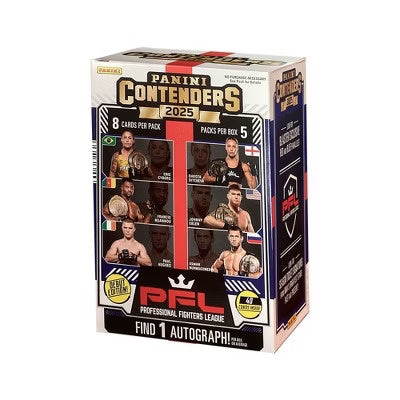 2025 Panini Contenders PFL Professional Fighters League Blaster Box