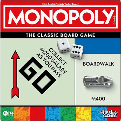 Hasbro Gaming Monopoly Classic (Refresh) Board Game