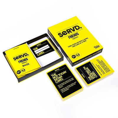 Hasbro SERVD Friends Edition Party Card Game - 60 Cards