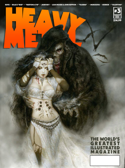Heavy Metal Issue #3: Luis Royo Cover A Magazine