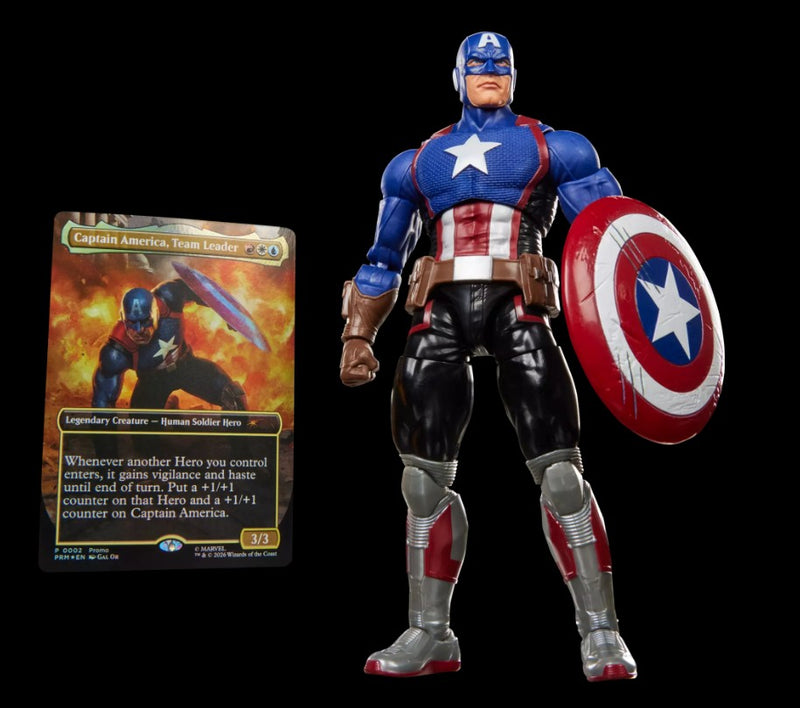 Marvel Legends Series Marvel Super Heroes Magic: The Gathering Captain America (Avengers: Twilight) Figure