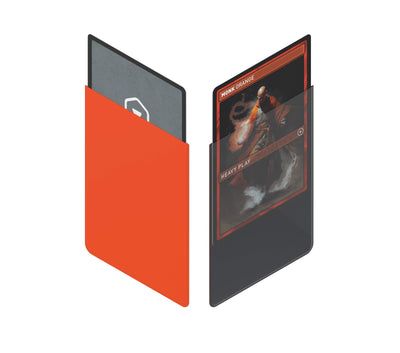 Heavy Play CURV Sleeves Standard (100 Count) - Monk Orange