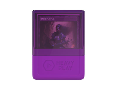 Heavy Play RFG Deck Box 100 DS Bard Purple