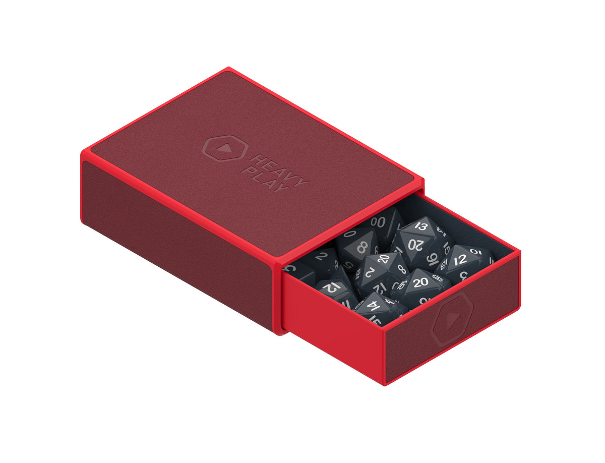Heavy Play Dice Box/Sideboard Holder MAX Barbarian Red