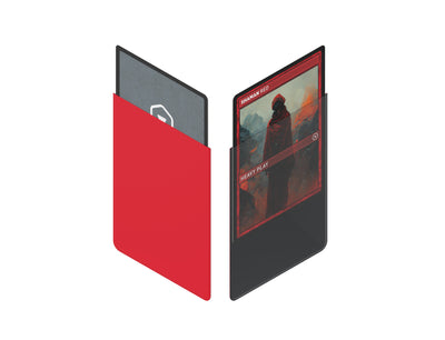 Heavy Play CURV Sleeves Standard 100 Shaman Red