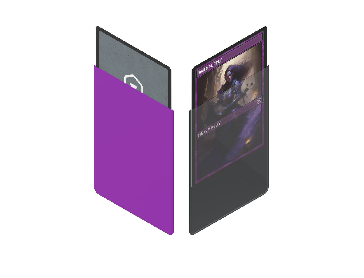 Heavy Play: CURV Sleeves Standard - Bard Purple