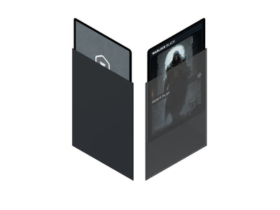 Heavy Play Spike Sleeves Standard Warlock Black 100CT