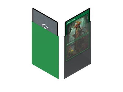 Heavy Play Spike Sleeves Standard Druid Green 100 Count