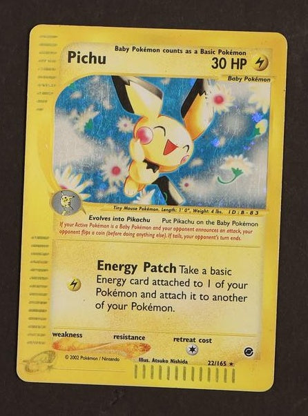 2002 Nintendo Pokemon 223/165 Pichu