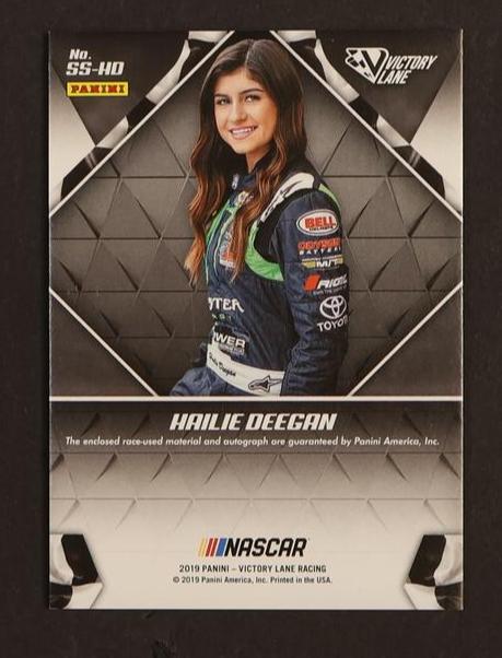 2019 Panini Victory Lane 55-HD Hailie Deegan Auto