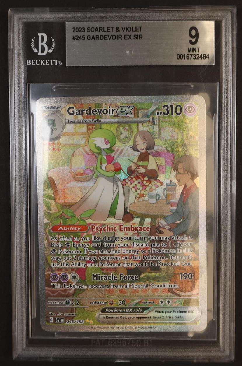2023 Pokemon Scarlet and Violet Special Illustration Rare Gardevoir Ex #245 BGS 9