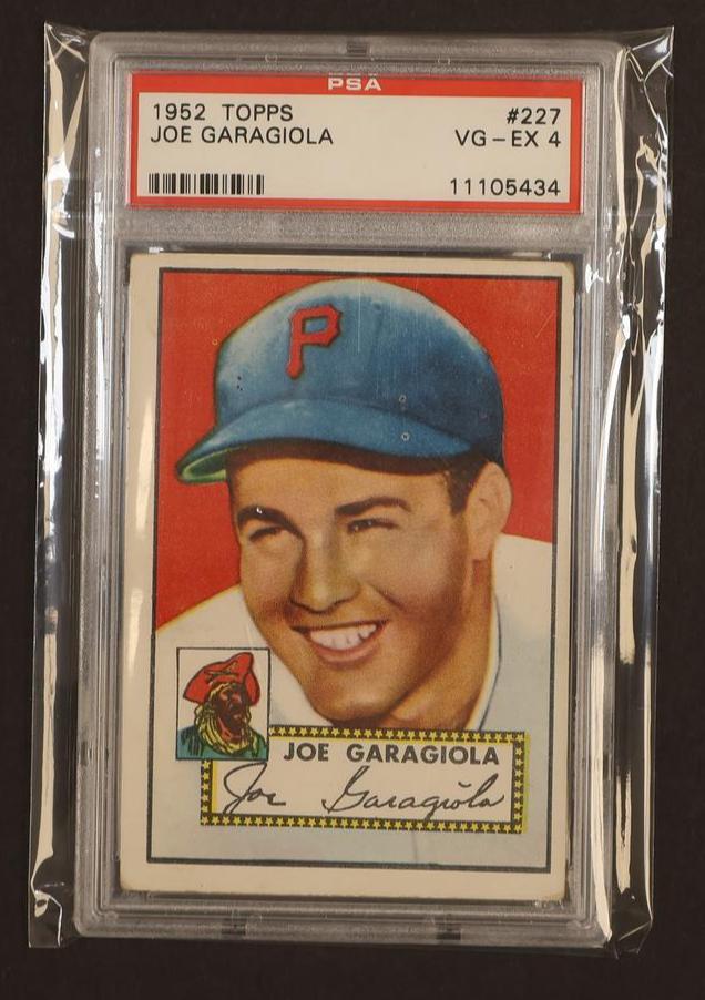 1952 Topps Joe Garagiola #227 PSA 4