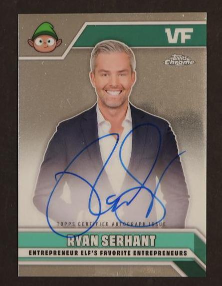 2025 Topps VeeFriends Chrome Entrepreneur Elf Ryan Serhant #EEA-RS Auto